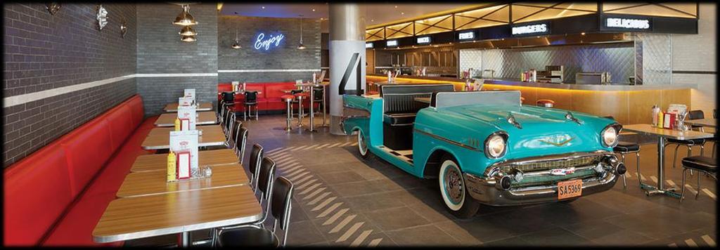 Chevy s - Experience cool vibes and cool diner eats. Pasteles - Treat your day with tantalizing sweets.