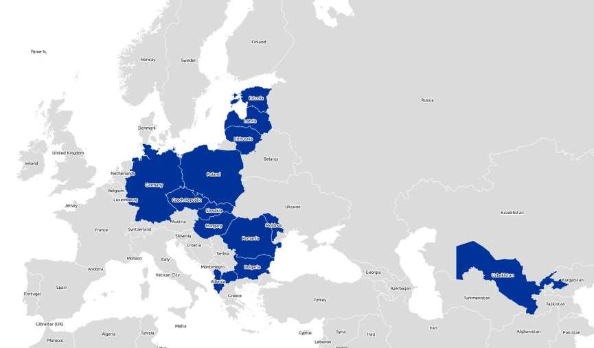 EUPOS MEMBERS (NOVEMBER 2017) European Position