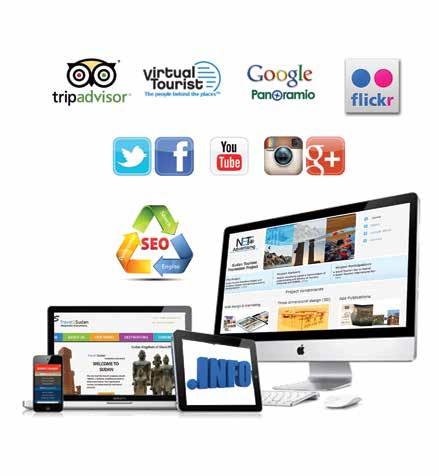 Web Solutions Design a website for each archaeological site or a tourist attracting area, as we are targeting more than fifty sites, by editing good and