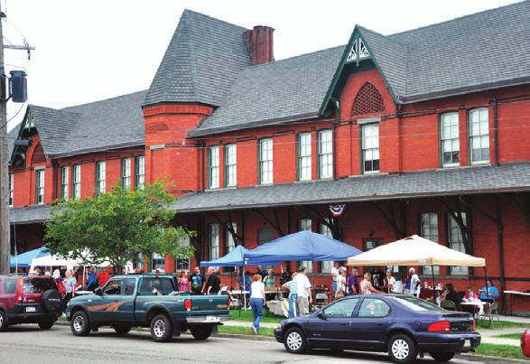 SAYRE HISTORICAL SOCIETY T he Sayre Historical Society, located in the historic Lehigh Valley Railroad station in downtown Sayre, is an organization formed to preserve historical information and