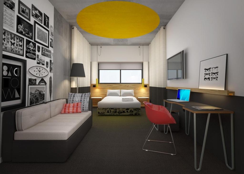 Rooms Modern, connected and inspired, Atura Blacktown boasts 122 urban, industrial and artinspired rooms.