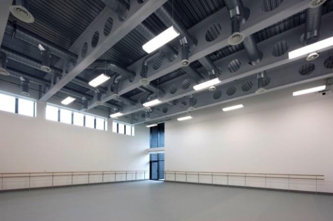 P15 Studios & Conference Spaces There are seven dance studios and