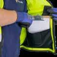 Loaded with pockets for pens, cards, a phone, a radio, gloves, a tablet or ipad, and a large pouch on the back of the vest for a note pad or maps; the Performance Vest is your office