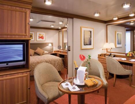 Unlimited free WIFI for guests sailing on select suite categories SUITES AND FARES Silversea Expeditions' oceanview suites
