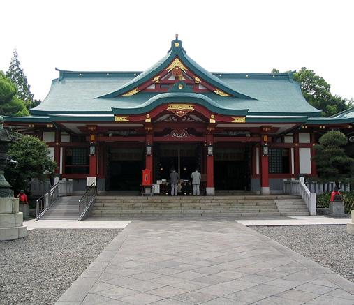 Hie Shrine Sensoji Temple, a.
