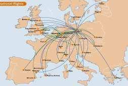 Network development 40 routes to/from Germany by Sep 05 New route has