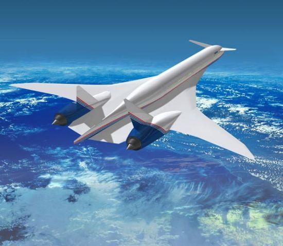 THE NEAR FUTURE WITH CIVIL AIRCRAFT BOEING SONIC CRUISER CLAIMS FOR 15 20% FASTER WOULD SAVE 1 HOUR ON (SAY) NEW YORK TO LOS ANGELES FLIGHT