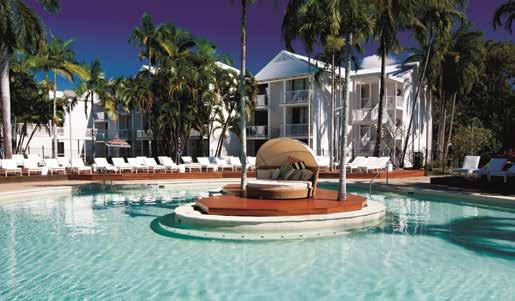 QT Port Douglas STAY 3, PAY 2 From $160 87 Port Douglas Road, Port Douglas QT Port Douglas brings a bold edge to Port Douglas accommodation and is a vibrant resort boasting quirky design and two