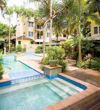 Mantra PortSea 1 Bedroom Studio Nestled among rainforest with three pools, spas and waterfalls linked by a large lagoon pool and easy access to the beach. Beach 300m Town Centre 800m Map page 49 Ref.
