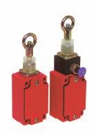 40 mm Model Selection RP-LM40 Series Emergency Stop Rope Pull Switches Positive-opening safety contacts (IEC 60947-5-1), not dependent upon springs Standard limit switch housing (EN 50041) Heavy-duty