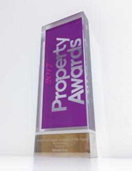 For further information please go to www.3sma.com. Gerald Eve was awarded Investment Team of the Year at the 217 Property Awards.
