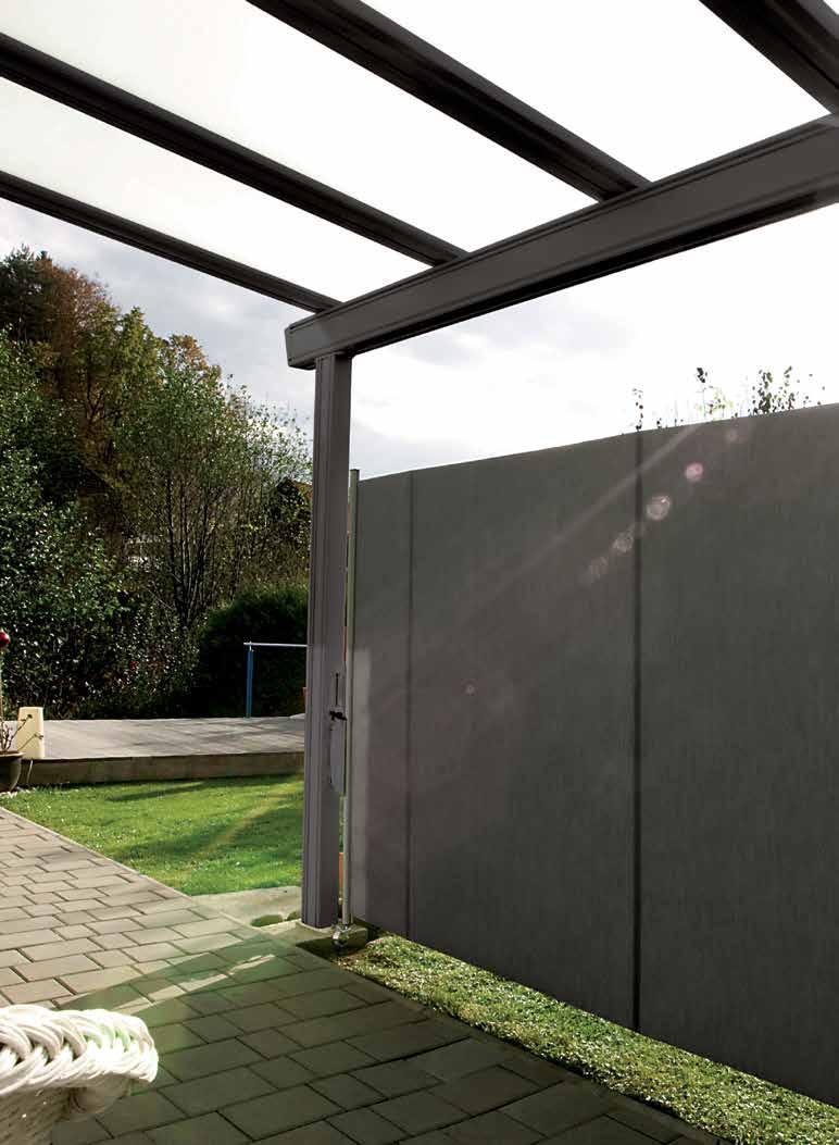 SL400 Innumerable options This awning allows you to turn your terrace into a budget-friendly and original 'outdoor room' in the blink of an eye.