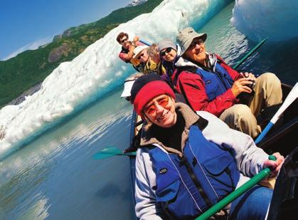 Board our private vessel, and embark on a search for whales, otters, puffins and more in Kenai Fjords National Park.