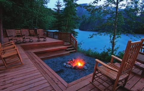 On the Kenai River Open mid-may to mid-september Packages from $1020 per person LODGES Over time, the place grew into Kenai Riverside Lodge.