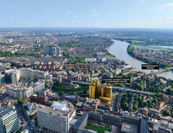 OPERATIONAL REVIEW Artist s impression HAMMERSMITH Artist s impression E&O acquired a 1.2-acre freehold commercial site in Hammersmith, West London in January 2015.