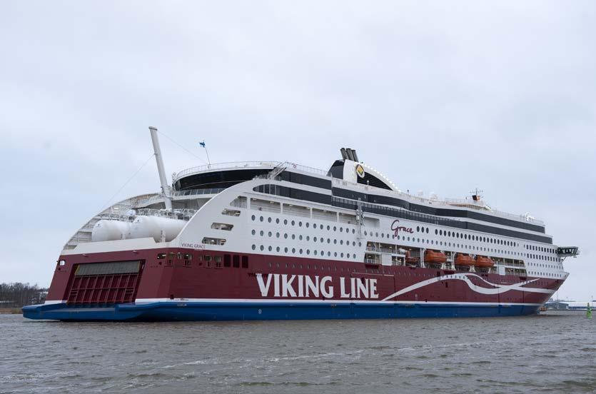 Reference: passenger vessel M/S Viking Grace Of all the large passenger vessels built to date, THE M/S Viking Grace IS the most environmentally sound and energy efficient.