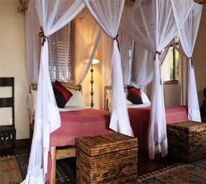 A complimentary massage is also offered. These are gross rates based on accommodation only reservations; clients on a full safari receive a discounted rate.
