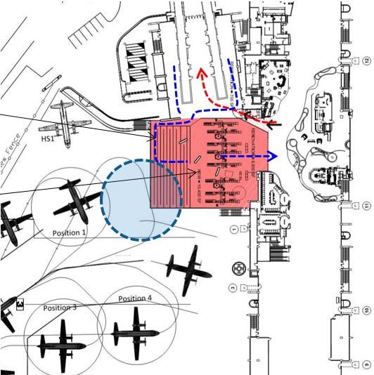 2012 Airport Master Plan Update - 2016 Addendum Introduction and Airport Context Overview Airside A: Airside A major improvements include the following: Security Screening Checkpoint (SSCP) o