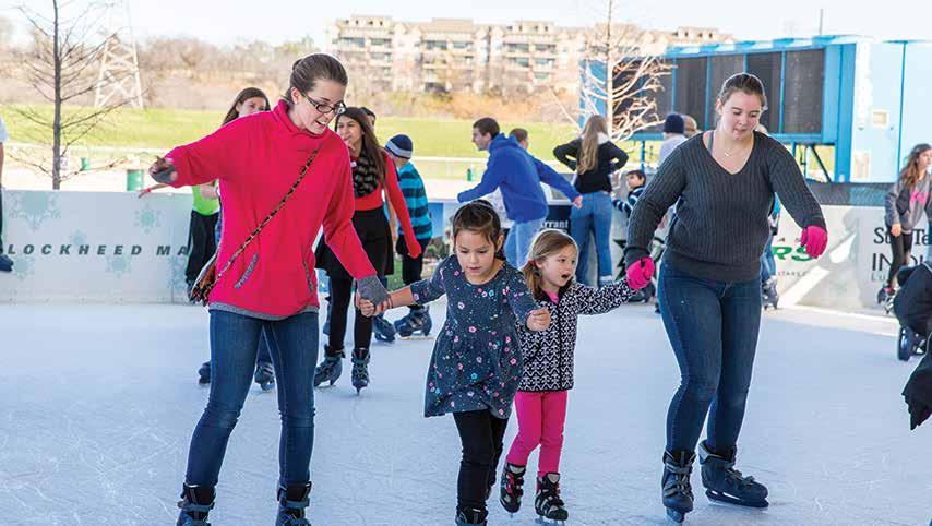 second season a big success Over 20,000 skaters & 40,000 rink visitors made Panther Island Ice part of their holiday. my city. my trinity.