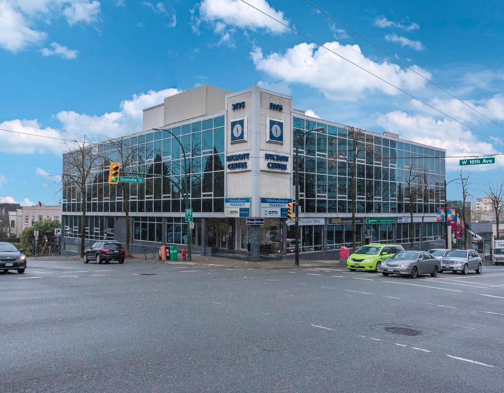 PROFESSIONALLY MANAGED MEDICAL PREMISES FOR LEASE Hycroft Centre 3195 Granville Street, Vancouver, BC