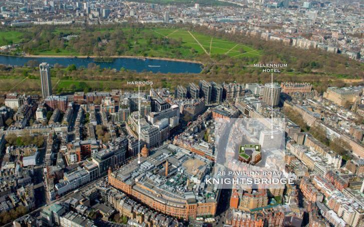 just 2 minutes walk from Harrods Department Store in Knightsbridge The 6- and 7-storey scheme will comprise 34 2-bedroom apartments for sale on 999-year leases Apartments range from