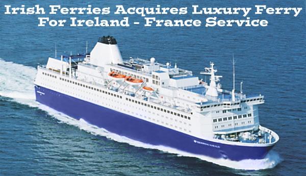 Replacement Vessel Ireland France Oscar Wilde Commences 30 November 2007 Replacement capex to upgrade product standard Cost 45 million Initial