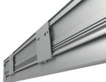 Product benefits in detail Cantilever housing bracket The VertiTex II cam also be