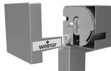 It is adjustable upwards and can therefore compensate for any installation