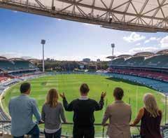 Tour of Adelaide Oval Experienced guide Admission to the Bradman Collection Operator: Adelaide Oval Duration: 1 hour 30 minutes Departs: Daily from Adelaide Oval Visitor Centre at 10am, 11am, 2pm