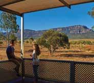 2 Located within the Ikara-Flinders Ranges National Park, the resort is an easy half day drive on sealed roads from Adelaide.