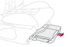 03 120 Ergonomija i komfor Fioke za stvari Nalaze se ispod svakog prednjeg sedišta (osim kod vozača na verzijama sa električnim sedištem).