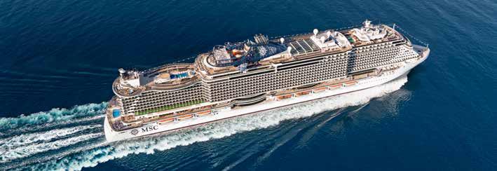) GENOA (Portofino) Mediterranean Sea LA SPEZIA (Cinque Terre) Italy CIVITAVECCHIA AJACCIO (Rome) (Corsica) ITALY, FRANCE & SPAIN 7 NIGHTS from $819* (per person share twin) Cruise Departs: Every