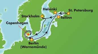 SCANDINAVIA, RUSSIA & BALTIC 9 NIGHTS from $2,679* (per person share twin) Cruise Departs: 05, 14 Sep 2019 Price based on 14 Sep 2019 departure in an Interior Stateroom, category IF NORWEGIAN CRUISE