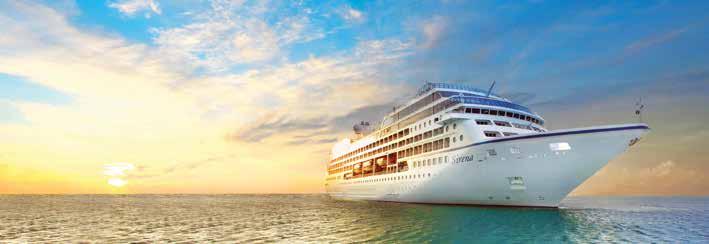 OCEANIA CRUISES Oceania Cruises The Finest Cuisine at Sea, authentic destination experiences and an intimate, luxurious ambience are the hallmarks that define Oceania Cruises.