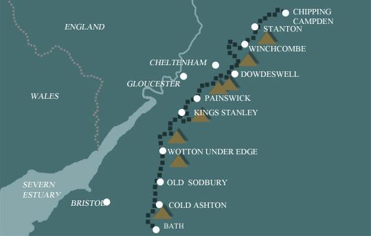 Walking Holidays in Britain s most Beautiful Landscapes Cotswold Way The Cotswold Way runs for 102 miles (163km) from the medieval market