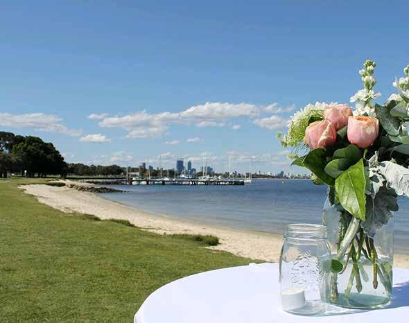 Situated on the foreshore of the Swan River in Nedlands, the Club offers beautiful views with space and privacy.