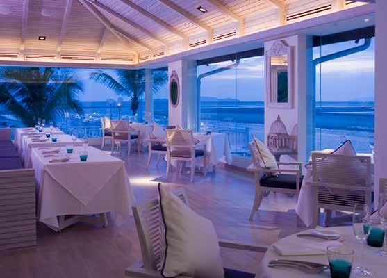 Acqua Our signature restaurant above The Beach House serves scrumptious seafood and pasta with an Italian flair.