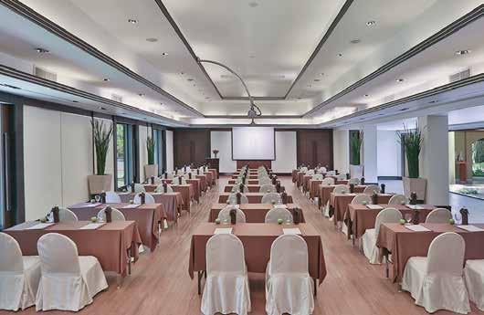 CONFERENCE AND MEETING FACILITIES Miles of beachfront for team building activities, celebrations and even executive meetings.
