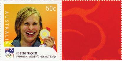 80 Issue Date 10 th November 2008 Stamp Value & Design 14 x 50c Australian Gold Medallists Perforations 14.3 x 14.
