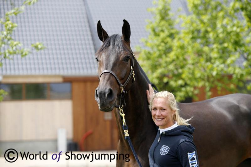 WoSJ Exclusive; Angelica Augustsson's next chapter Wednesday, 09 July 2014 06:08 Angelica Augustsson pictured at Ashford Farm in Belgium together with one of her top horses Snapchat.