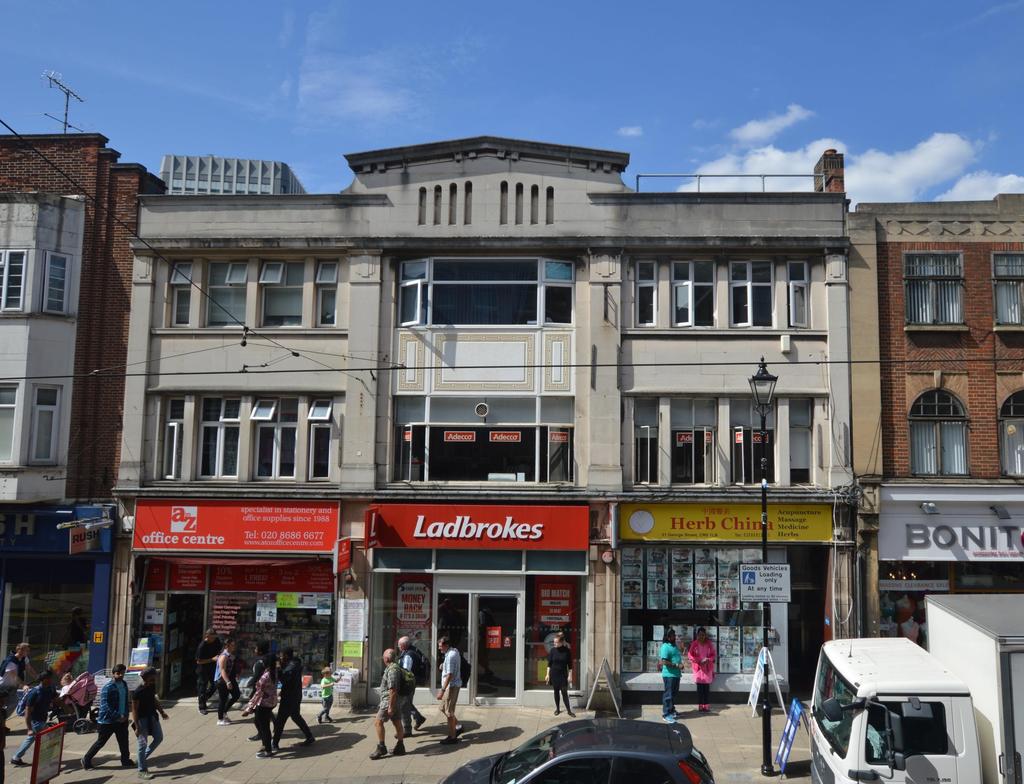 29-31 George Street Croydon Surrey CR0 1LB Retail / office investment opportunity with future development potential subject to vacant possession of the upper parts and necessary consents Multi-let to