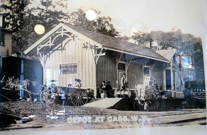Depot 1900s Depot 2017 A tour of a recreated logging camp is available at Whittaker.Rack laid in 1901 by immigrant workers, the line traverses the steep grades of Back Allegheny Mountain.