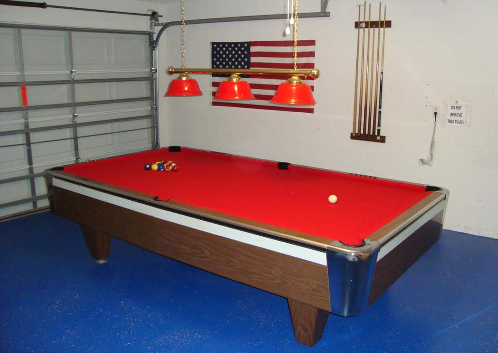 The Games room in the villa is great for lazy days relaxing at home or