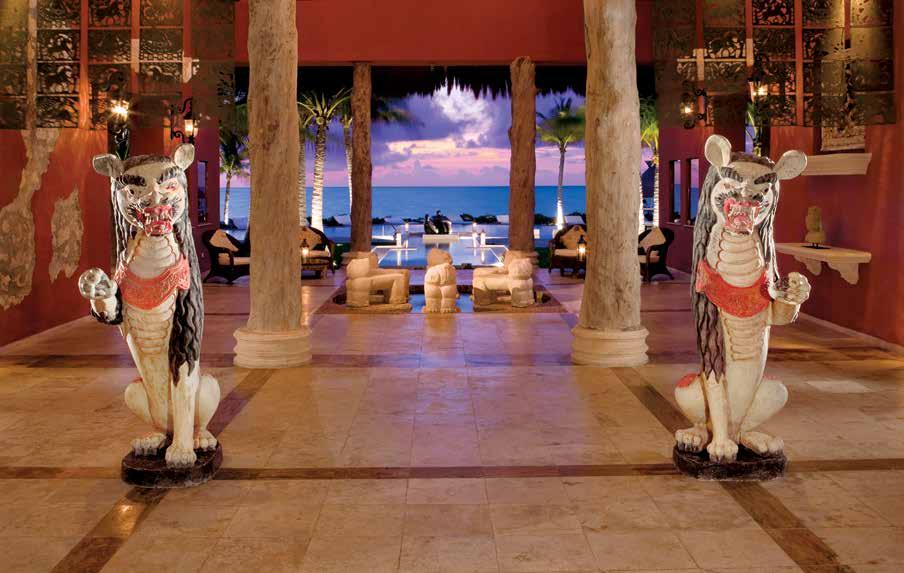 Unique and eclectic décor from all around the world, including original art and antiques Just 20 minutes from Cancun International Airport Complimentary catamaran sunset sail Zoëtry Wellness & Spa