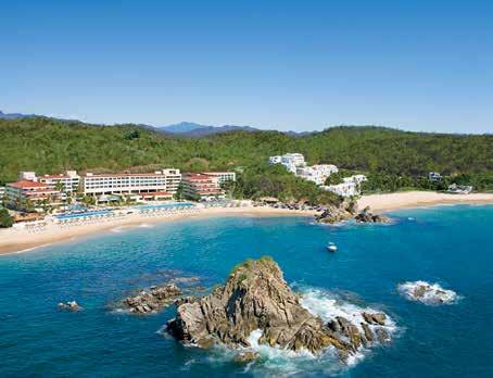 Dreams Huatulco Resort & Spa. Spacious rooms and suites, six swimming pools, including a large infinity pool, and an Explorer s Club for Kids, allows everyone to enjoy their time in their own way.