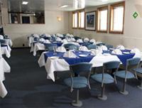 There is also a changing room and a small infirmary. Our expert captain, officers and crew are highly experienced in Antarctic navigation and have a great love of nature.