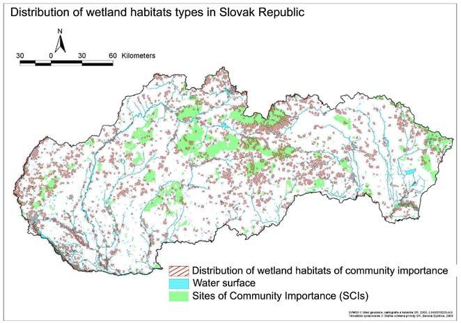Conservancy of SR - Wetland inventory and database; - Model management plans for various wetlands of different types in various regions of Slovakia, especially N2000 sites