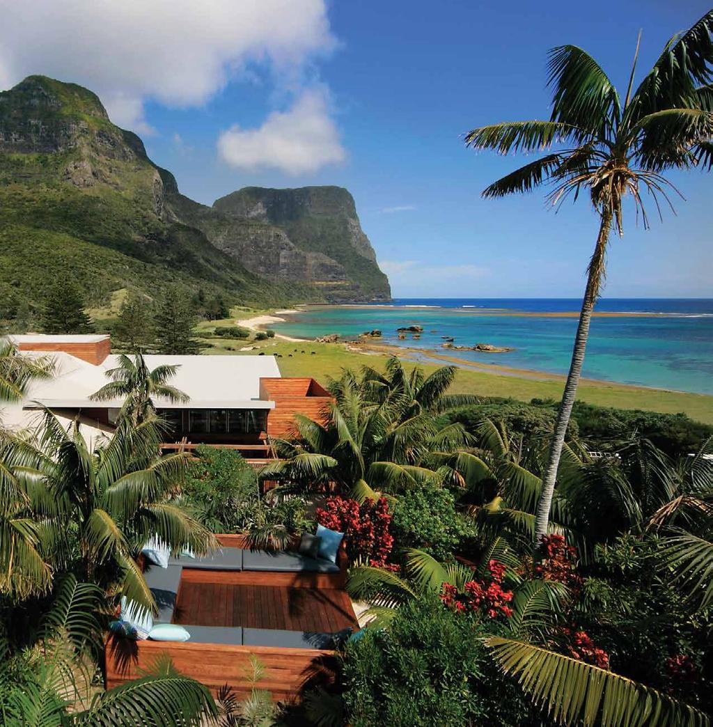 Capella Lodge Celebrated as the pinnacle of luxury on World Heritage-listed Lord Howe Island, Capella Lodge rests atop romantic Lovers Bay, at the foot of
