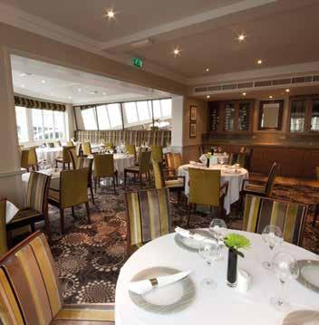 Thames View Restaurant With glorious river views and an AA rosette award, Sir Christopher Wren s signature