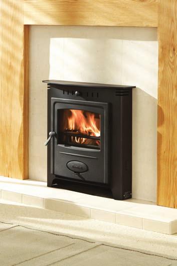 Solution Inset Stove Optional Extras The Solution Inset fits perfectly into a standard British fireplace, with the Inset 5 model fitting neatly around the chair brick minimising the need for